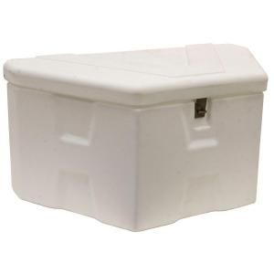 Buyers Products Company 36 in. Trailer Tongue White Polymer Toolbox 1701679