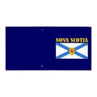 Nova Scotia Flag Vinyl Binder