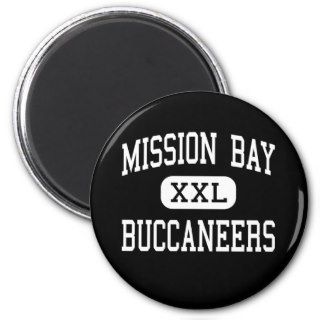 Mission Bay   Buccaneers   Senior   San Diego Refrigerator Magnets