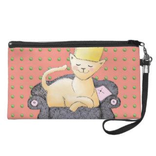 King Cat with a Crown Wristlet