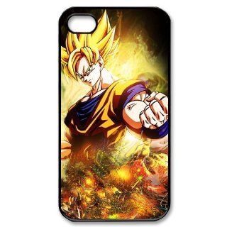 Personalized Super Saiyan Goku Hard Case for Apple iphone 4/4s case BB341 Cell Phones & Accessories
