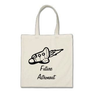 Spaceship Future Astronaut Tote Bag