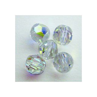 Jolee's Boutique Crystal Bead Round, Crystal AB, 8mm