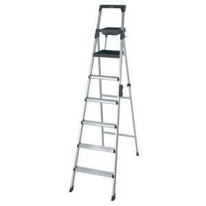 Cosco Signature Series 8 ft. Premium Aluminum Step Ladder 2081AABLD
