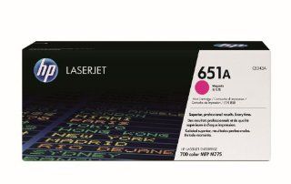 HP CE343A, 651A, Toner, 16002 Page Yield, Magenta Electronics