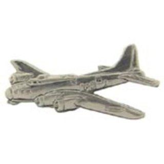 B 17 Flying Fortress Airplane Pin Pewter 1 1/2" Sports & Outdoors