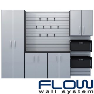 Flow Wall 5 Piece Cabinet Starter Set Flow Wall Systems Garage Storage