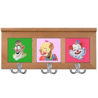 Three Clowns Coatrack Coat Rack