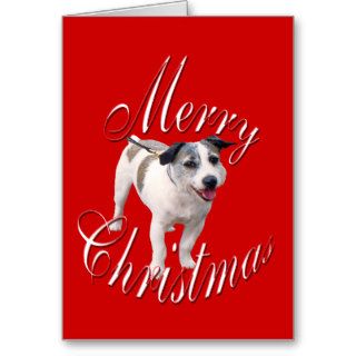 Christmas Jack Russell Terrier Cards