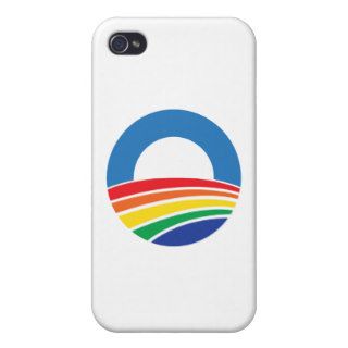 Obama 2012 Support for Gay Marriage iPhone 4 Cover