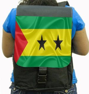 Rikki KnightTM Sao Tome and Principe Flag Back Pack