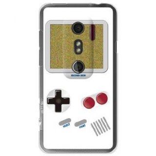 Second Skin HTC EVO 3D Print Cover Clear (Retro Game) Cell Phones & Accessories