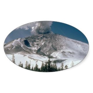 Mount Saint Helens   Pre Eruption Sticker
