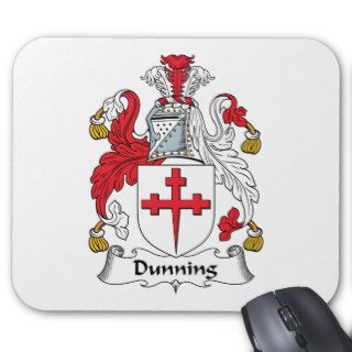 Dunning Family Crest Mouse Pad