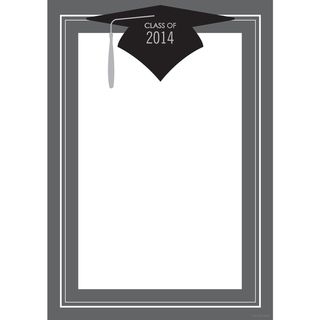 Class of 2014 Foil Hat Invitations (20 Count) Stationery & Pens