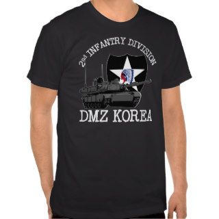 2nd ID DMZ Korea Vet Tee Shirts