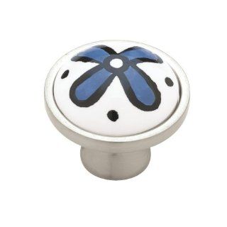 Liberty PBF355Y B C 35mm Ceramic Flower Insert Cabinet Hardware Knob   Cabinet And Furniture Knobs  