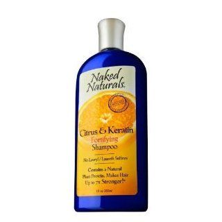 Naked Naturals Citrus & Keratin Fortifying Shampoo 12 oz (355 ml)  Standard Hair Shampoos  Beauty