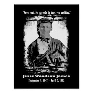 Jesse James, 10 x 13 Poster
