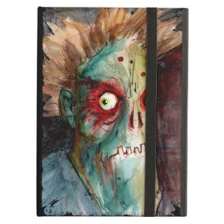 zombie experimental angry face iPad cases