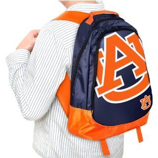 Auburn Tigers Core Big Logo Backpack   Navy Blue/Orange  Sports Fan Apparel  Sports & Outdoors