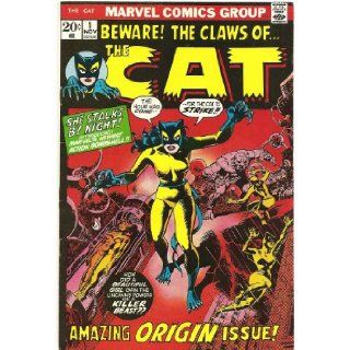 The Cat #1 (Beware The Claws ofThe Cat) Marvel Comics Books