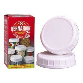 Bernardin Mason Jar Caps   Plastic   Standard Kitchen & Dining