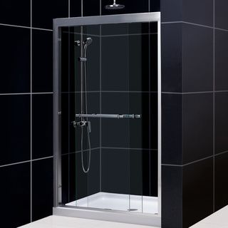 DreamLine Duet 44 48x72 inch Frameless Bypass Sliding Shower Door DreamLine Shower Doors