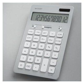 Sharp Electronics EL364BSL 12 Digit Slim Design   Silver  Calculators 