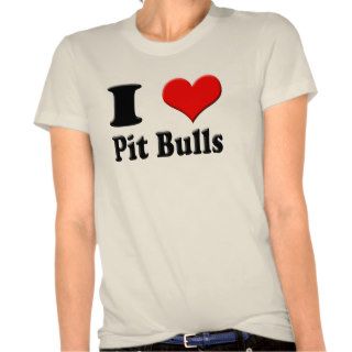 I Heart Pit Bulls Tee