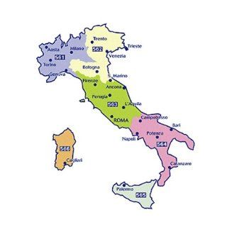 Michelin Italy Map Package (Maps 561 564. 365, 366 (six maps)) (Multilingual Edition) Michelin Staff 9780320080609 Books