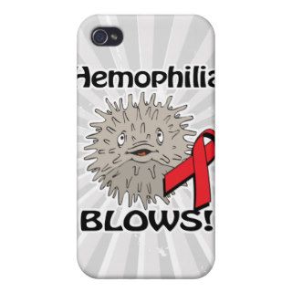 Hemophilia Blows Awareness Design iPhone 4/4S Cover