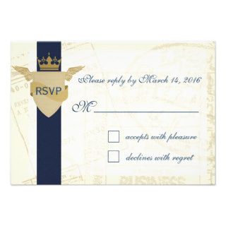 Passport Theme Bar Mitzvah or Bat Mitzvah RSVP Custom Invitations