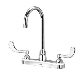 Zurn Z871B4 Double Handle Kitchen Faucet with Metal Lever Handles from the Aquaspec Series, Chrome   Touch On Kitchen Sink Faucets  