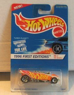 Hot Wheels Turbo Flame 1996 First Editions 8 of 12 369 Toys & Games