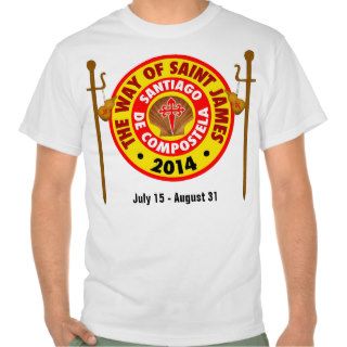 The Way of Saint James 2014 Tshirts