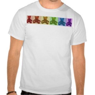 Rainbow Teddy Bears T shirts