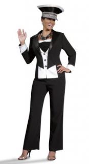 Women's Tuxedo Style Pant Suit by DVC Exclusive 15079 Clothing