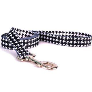 Houndstooth Lead Size 0.375" x 60", Color Blue and Brown  Pet Leashes 
