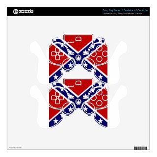 Confederate Flag Skins For PS3 Controllers