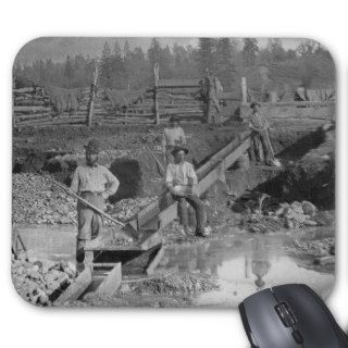Goldminers Gold Rush Miners ~ California 1850 Mouse Pads