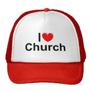 I Love (Heart) Church Hats