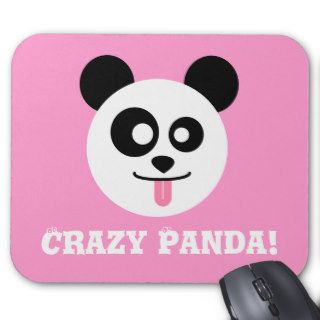 Crazy Panda Mousepads