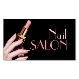 Nails Salon Makeup Artist Cosmetologist Business Cards