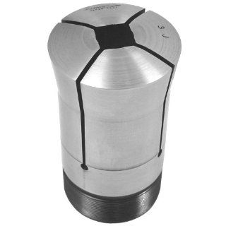 Lyndex 340 080 3J Square Collet, 1 1/4" Opening Size, 3.75" Length, 2.20" Top Diameter, 2" Bottom Diameter Cutting Tool Holders