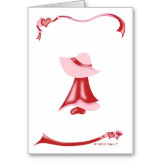 Sunbonnet Sue, Hearts Greeting Cards
