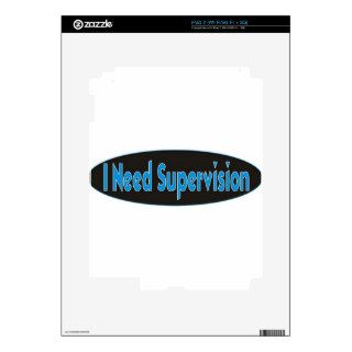 I need Supervision Design Decals For iPad 2