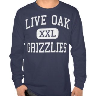 Live Oak Grizzlies Middle Tulare California Tees