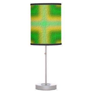 Line Cross pattern Table Lamp