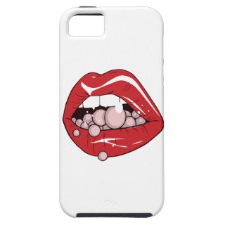Smiling Mouth Lips Teeth Tongue iPhone 5 Covers